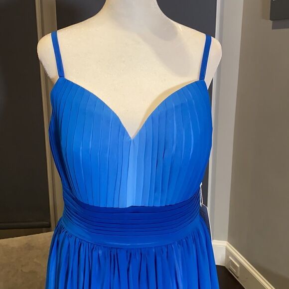 Women’s Full Length Ombré Chiffon Prom Party Wedding Formal Dress Size 6 NWT - Picture 2 of 8